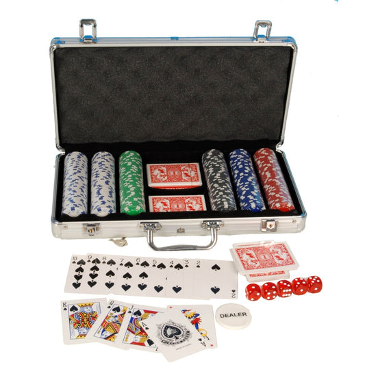 Basic Poker Set In Aluminium Koffer Default Title Pokerspellen Joy&Bloom