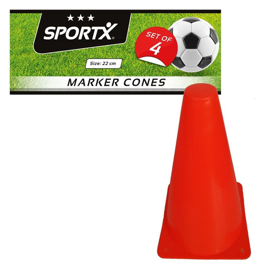 Sportx Oranje Pionnen 22 Cm 4 Stuks Default Title Diversen Joy&Bloom