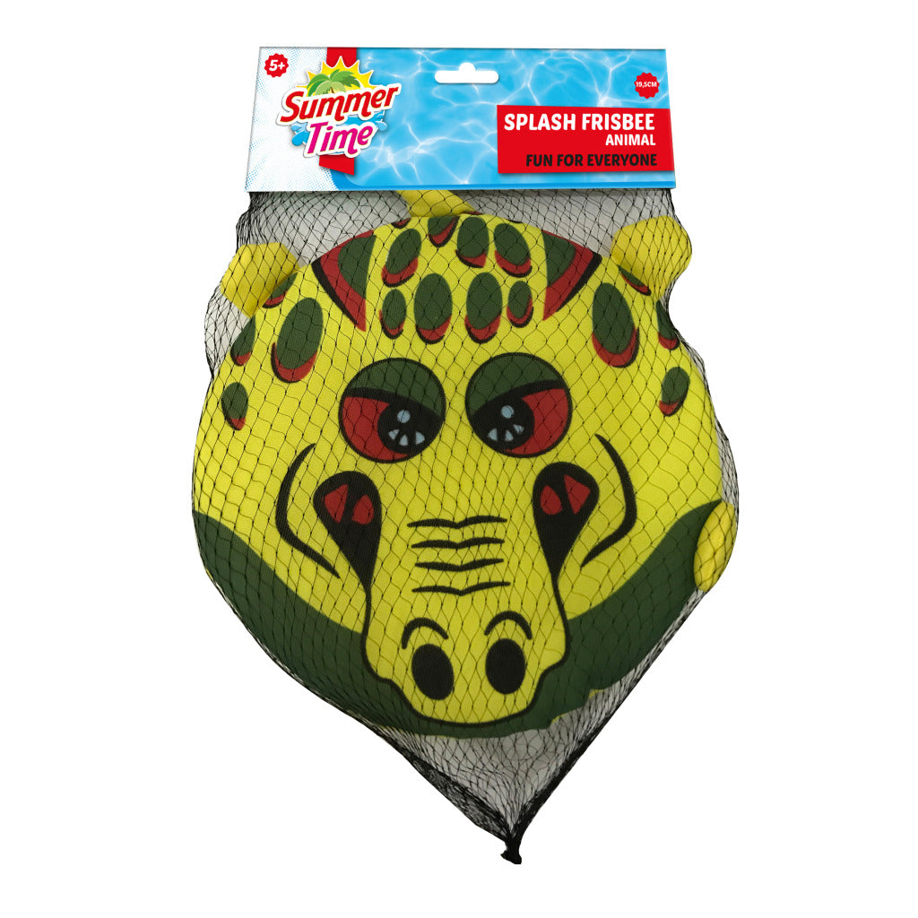 Summertime Splash Frisbee Dier 4 Ass. Zomerpret/Waterpret Joy&Bloom
