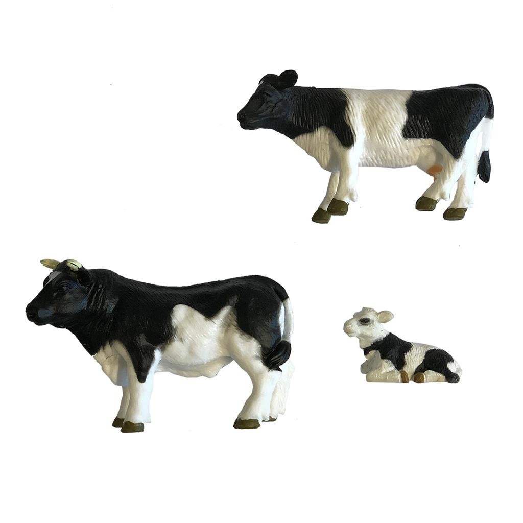 Dutch Farm Stier Met Koe En Kalf Default Title Dieren Joy&Bloom