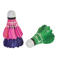 Sportx Veren Shuttles In Koker 3 Stuks Paars/Roze/Groen Default Title Badminton Joy&Bloom
