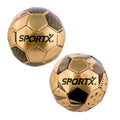 Sportx Mini Voetbal Gold Metallic 16Cm 160-180Gr. Default Title Ballen Joy&Bloom