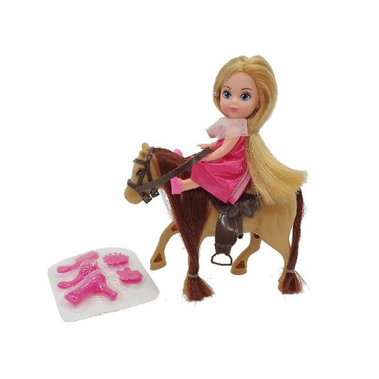 Basic Calleigh Mini Paard Met Pop + Accessoires Default Title Diversen Joy&Bloom