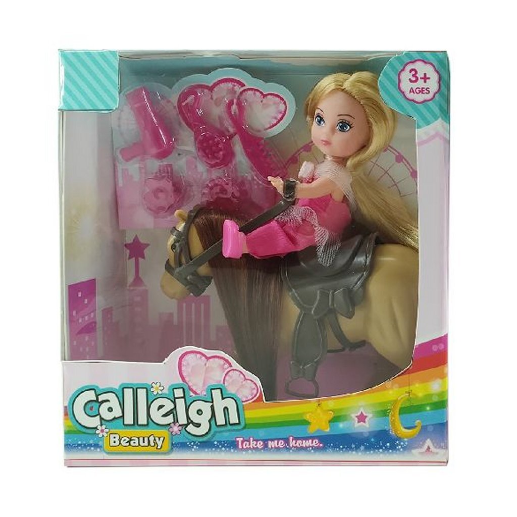 Basic Calleigh Mini Paard Met Pop + Accessoires Diversen Joy&Bloom