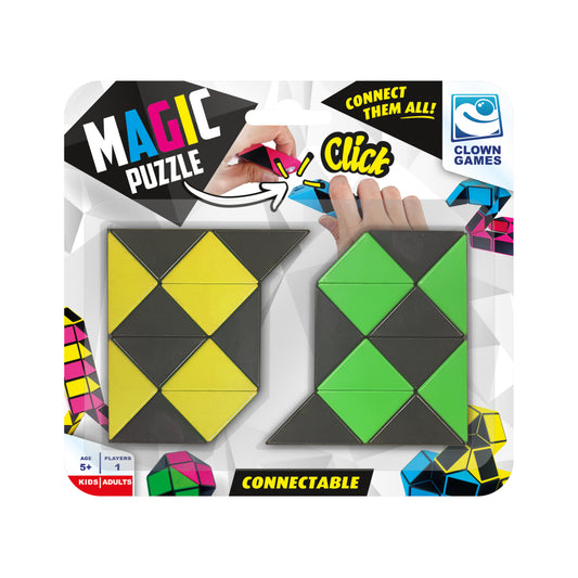 Clown Games Magic Puzzle Connectable 2X12 Default Title Diverse Puzzels Joy&Bloom