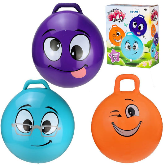 Basic Skippy Buddy Skippybal 55Cm Assorti Default Title Skippyballen Joy&Bloom