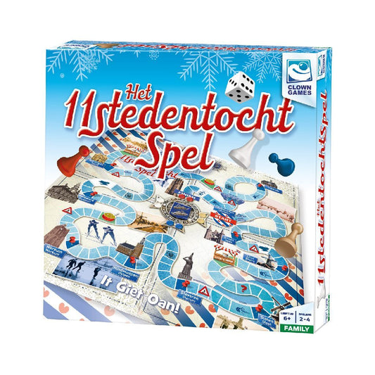 Clown Games Het Elfstedentochtspel Default Title Bordspellen & Klassieke Spellen Joy&Bloom