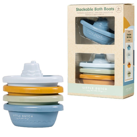 Little Dutch 4 Bad Bootjes Set Blauw Default Title Bad Speelgoed Joy&Bloom