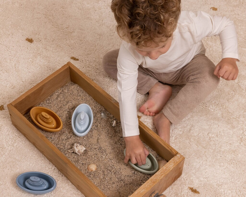 Little Dutch 4 Bad Bootjes Set Blauw Bad Speelgoed Joy&Bloom