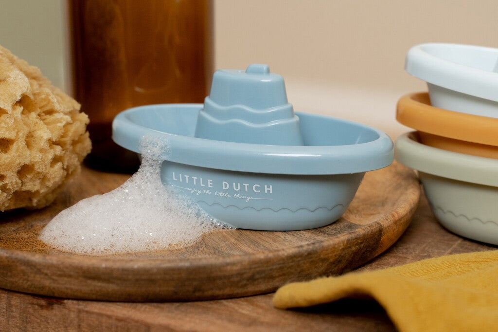 Little Dutch 4 Bad Bootjes Set Blauw Bad Speelgoed Joy&Bloom