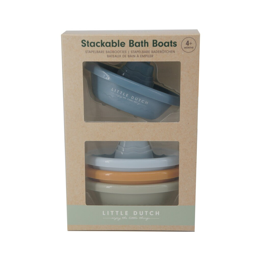 Little Dutch 4 Bad Bootjes Set Blauw Bad Speelgoed Joy&Bloom