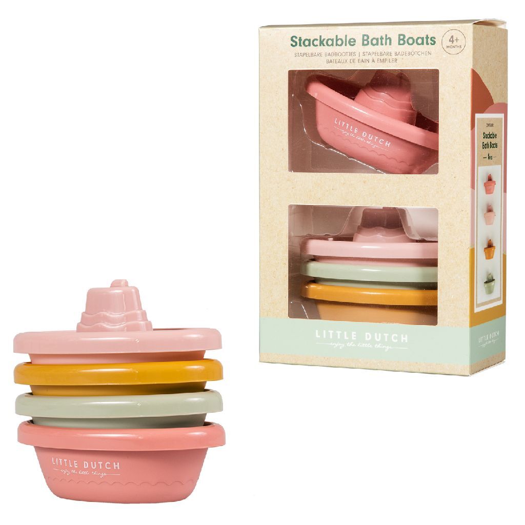 Little Dutch 4 Bad Bootjes Set Roze Default Title Bad Speelgoed Joy&Bloom