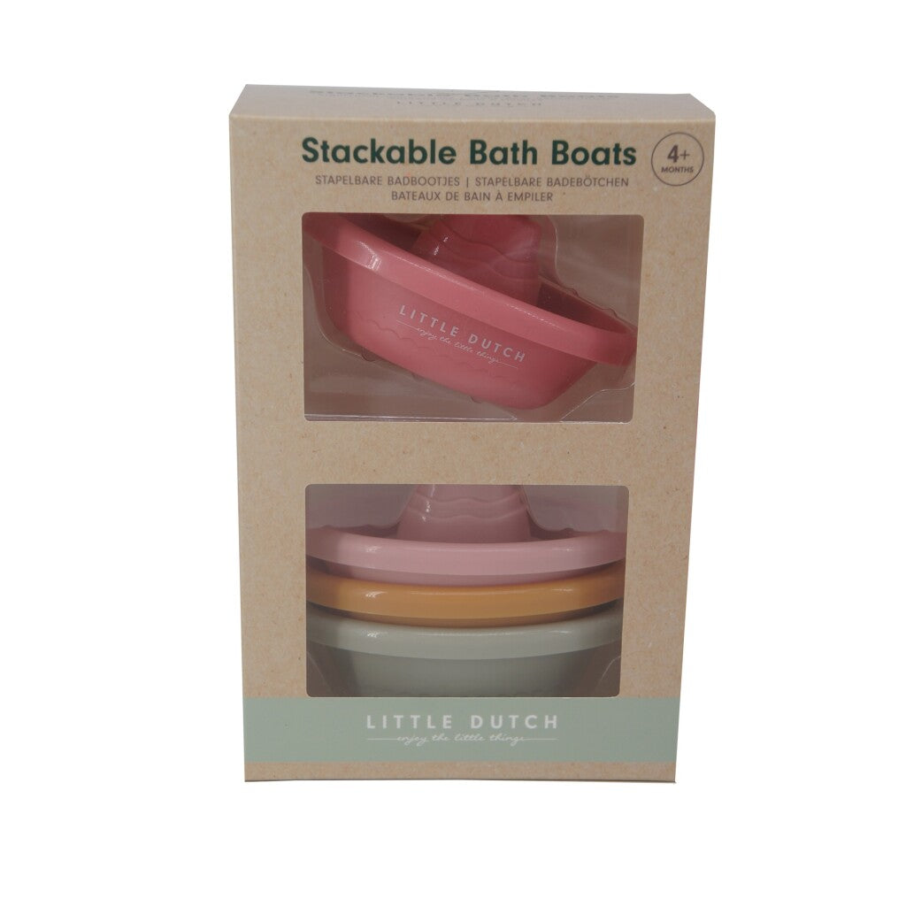 Little Dutch 4 Bad Bootjes Set Roze Bad Speelgoed Joy&Bloom