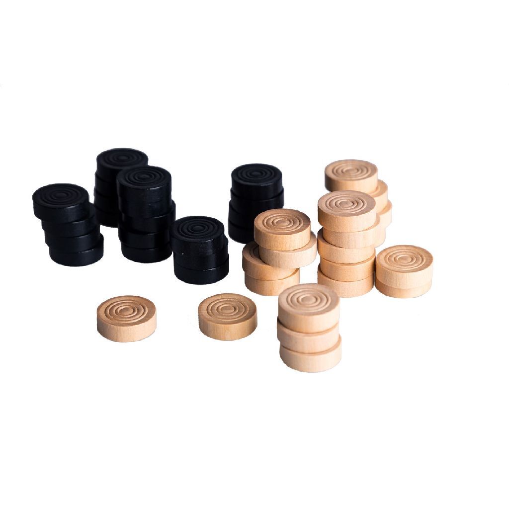Clown Games Houten Damstenen Bordspellen & Klassieke Spellen Joy&Bloom