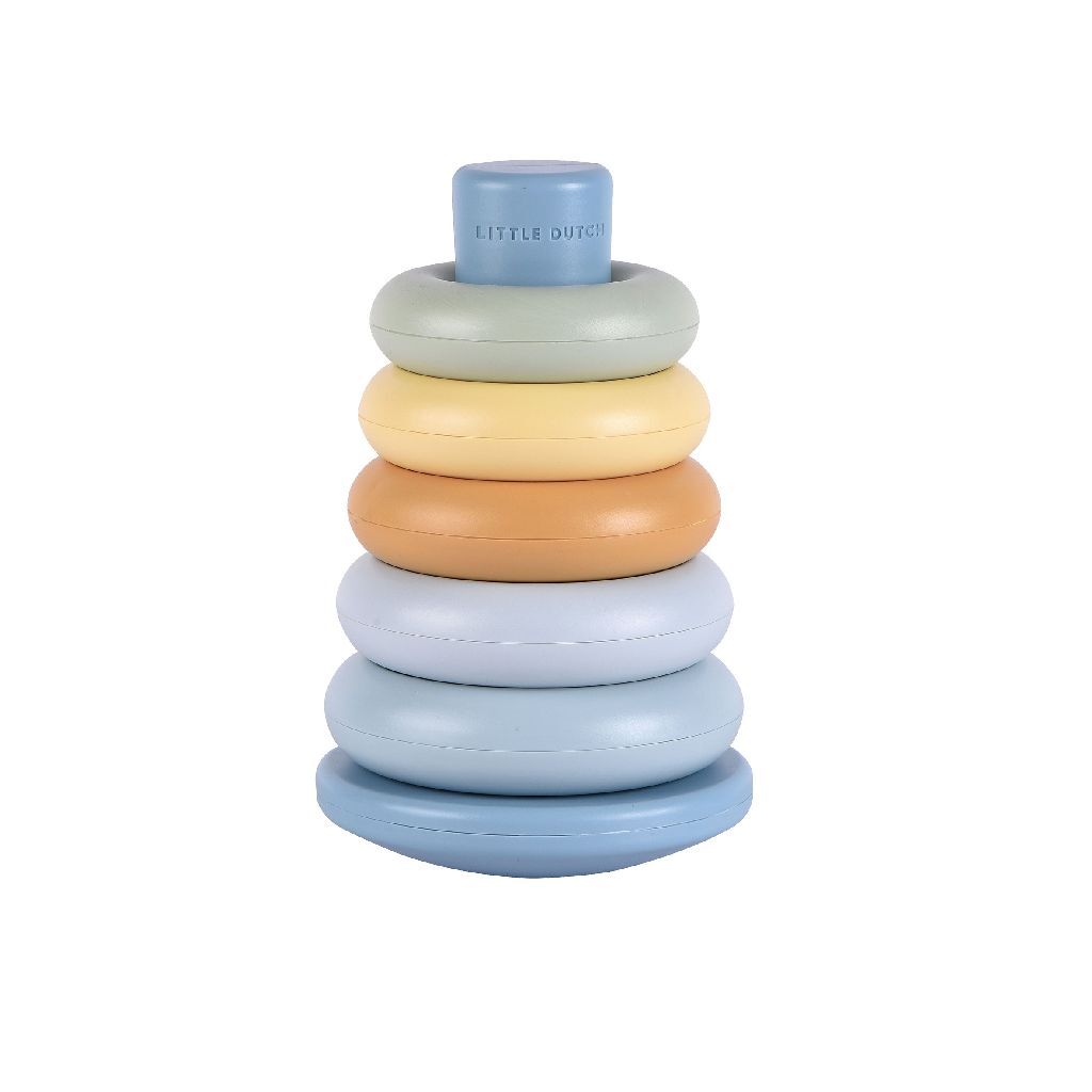 Little Dutch Stapelringen Blauw Sorteren & Stapelen Joy&Bloom