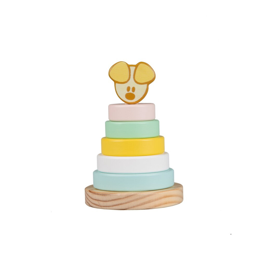 Woezel En Pip Houten Stapeltoren Pip Sorteren & Stapelen Joy&Bloom