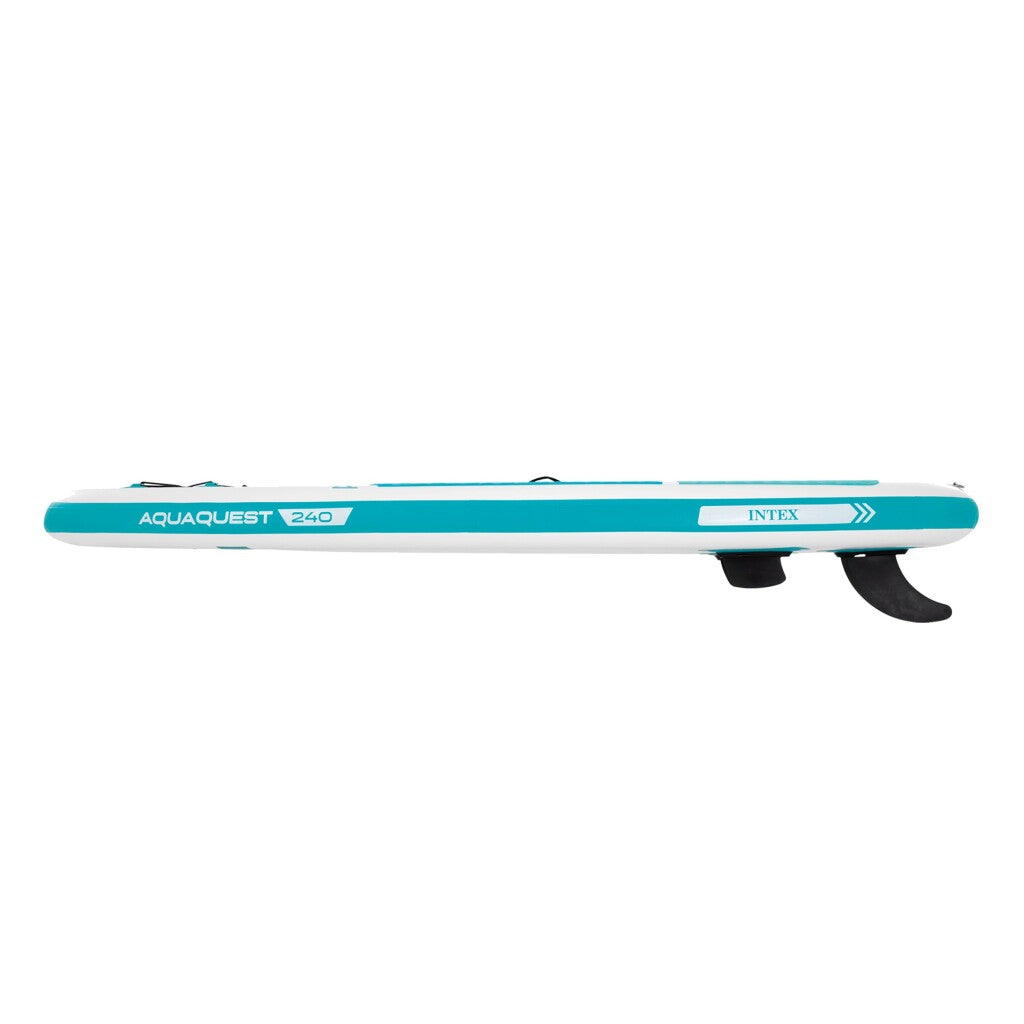 Intex 68241Np Aquaquest 240 Sup Board 244X76X13 Cm Wit/Lichtblauw Rubberboten/Opblaasboten Joy&Bloom