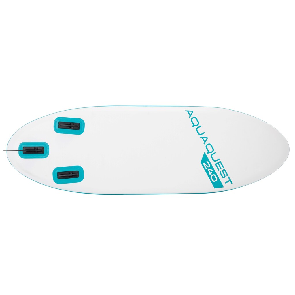 Intex 68241Np Aquaquest 240 Sup Board 244X76X13 Cm Wit/Lichtblauw Rubberboten/Opblaasboten Joy&Bloom