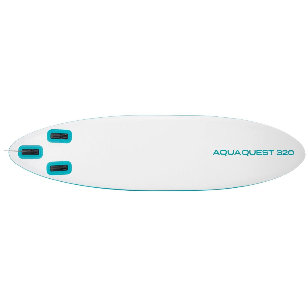 Intex 68242Np Aquaquest 320 Sup Board 320X81X15 Cm Wit/Lichtblauw Rubberboten/Opblaasboten Joy&Bloom
