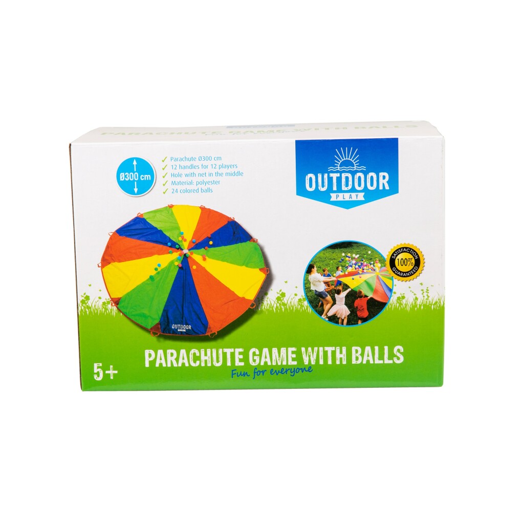 Outdoor Play Parachutedoek Met Ballen Zomerpret/Waterpret Joy&Bloom