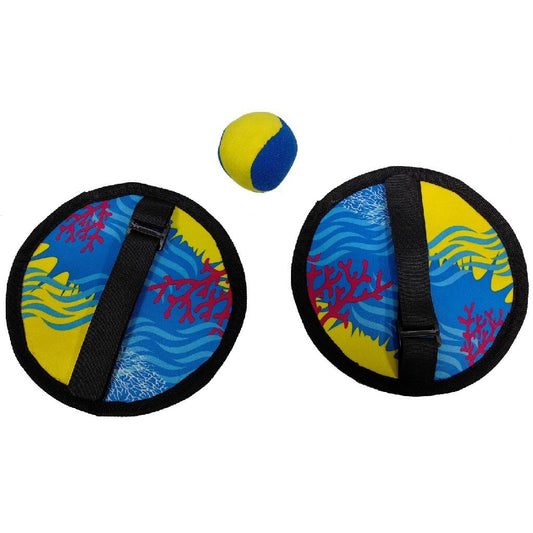 Summertime Soft Catch Ball Set Blauw/Geel Default Title Diversen Joy&Bloom