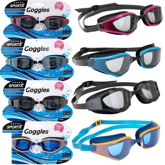 Sportx Volwassenen Zwembril 5 Sterren Assorti Default Title Duikbril + Zwembril + Snorkel Joy&Bloom