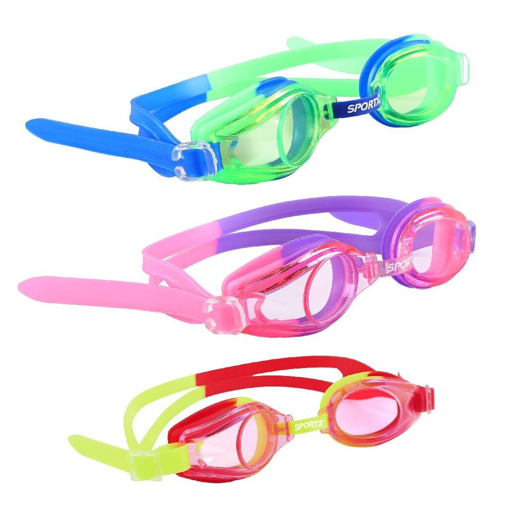 Sportx Kids Zwembril 4 Sterren Assorti Duikbril + Zwembril + Snorkel Joy&Bloom