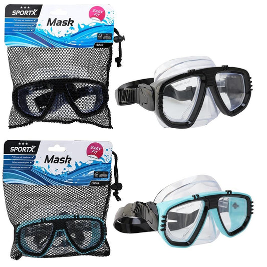 Sportx Volwassenen Zwemmasker 3 Sterren Assorti Default Title Duikbril + Zwembril + Snorkel Joy&Bloom