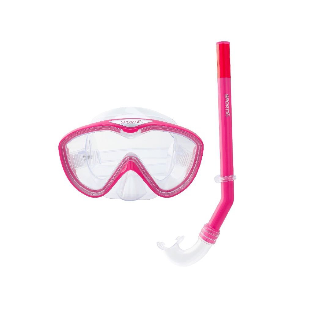 Sportx Kids Snorkelset 4 Sterren Assorti Duikbril + Zwembril + Snorkel Joy&Bloom