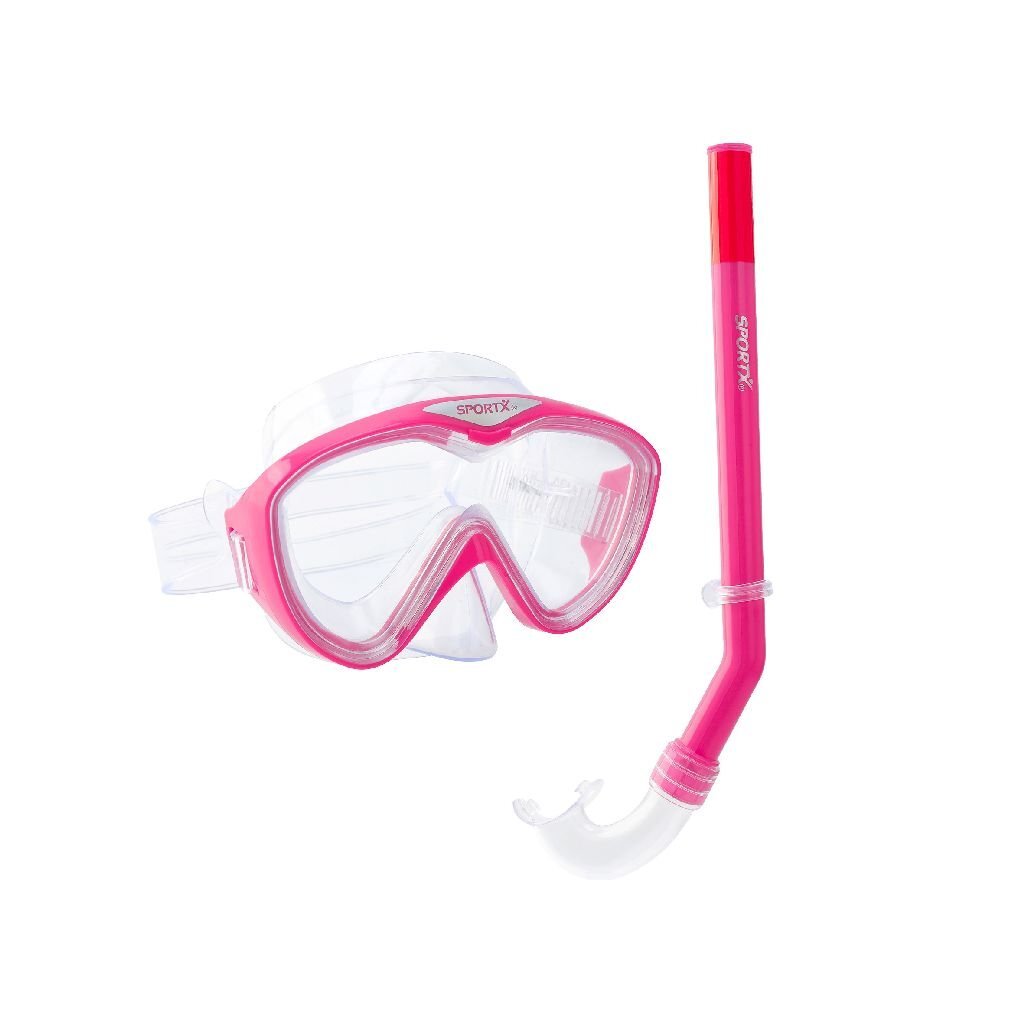 Sportx Kids Snorkelset 4 Sterren Assorti Duikbril + Zwembril + Snorkel Joy&Bloom