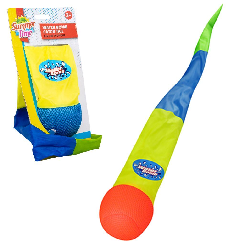 Summertime Water Bomb Catch Tail Game Assorti Default Title Zomerpret/Waterpret Joy&Bloom