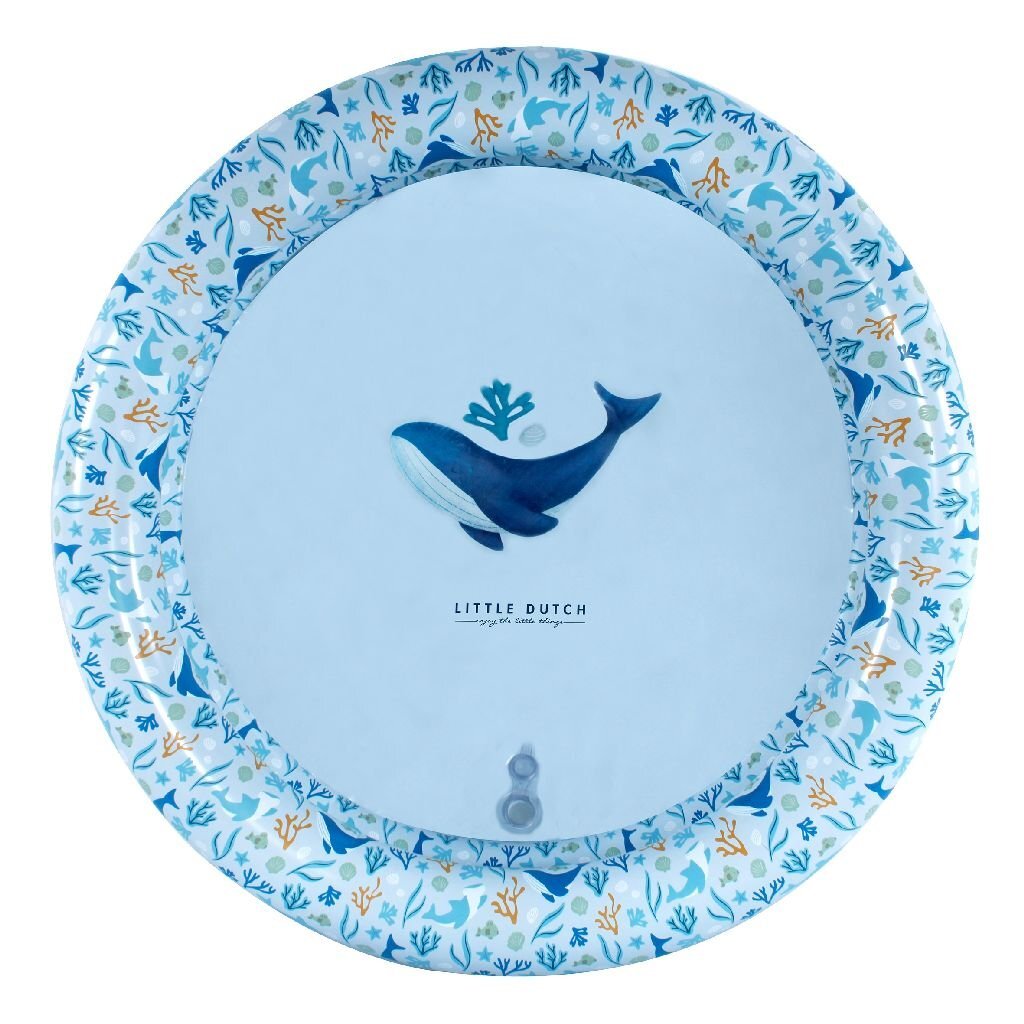 Little Dutch Ocean Dreams Zwembad 80 Cm Blauw Default Title Relaxen en Spelen Joy&Bloom