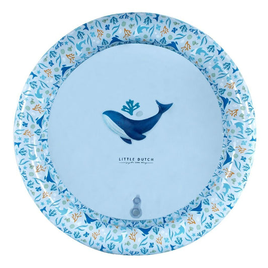 Little Dutch Ocean Dreams Zwembad 80 Cm Blauw Default Title Relaxen en Spelen Joy&Bloom