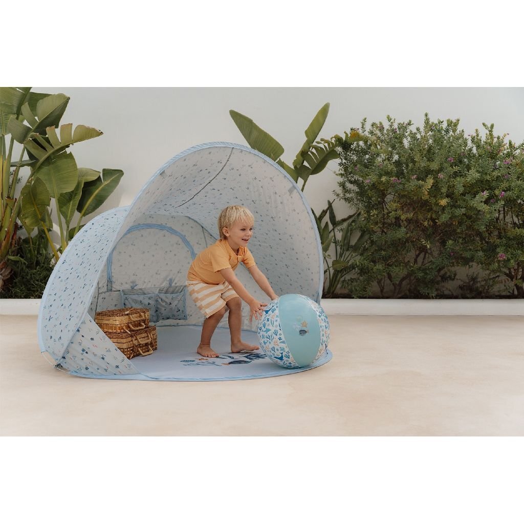 Little Dutch Ocean Dreams Pop-Up Tent 122X110X122 Cm Blauw Diversen Joy&Bloom