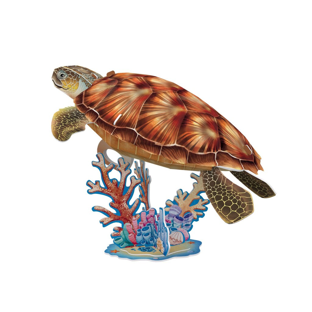 Cubic Fun National Geographic 3D Puzzel Zeeschildpad 31 Stukjes 3D Puzzels Joy&Bloom