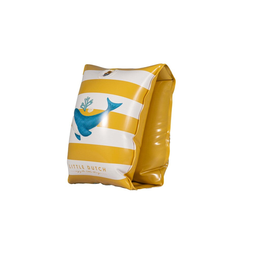 Little Dutch Ocean Dreams Zwemmouwtjes Geel/Wit Zwemmouwtjes Joy&Bloom