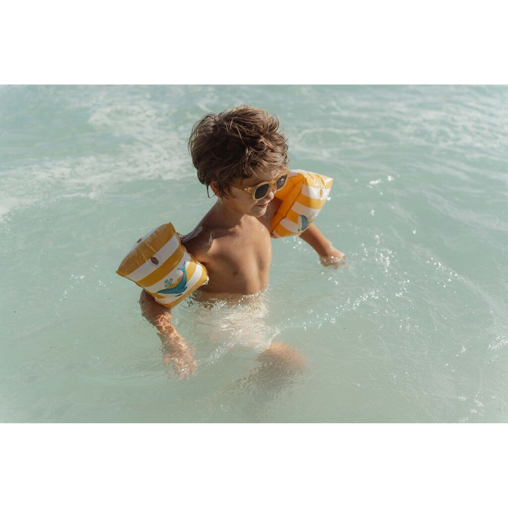 Little Dutch Ocean Dreams Zwemmouwtjes Geel/Wit Zwemmouwtjes Joy&Bloom