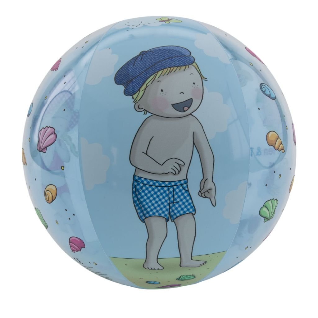 Fien & Teun Fien &Amp; Teun Strandbal 35 Cm Default Title Zomerpret/Waterpret Joy&Bloom
