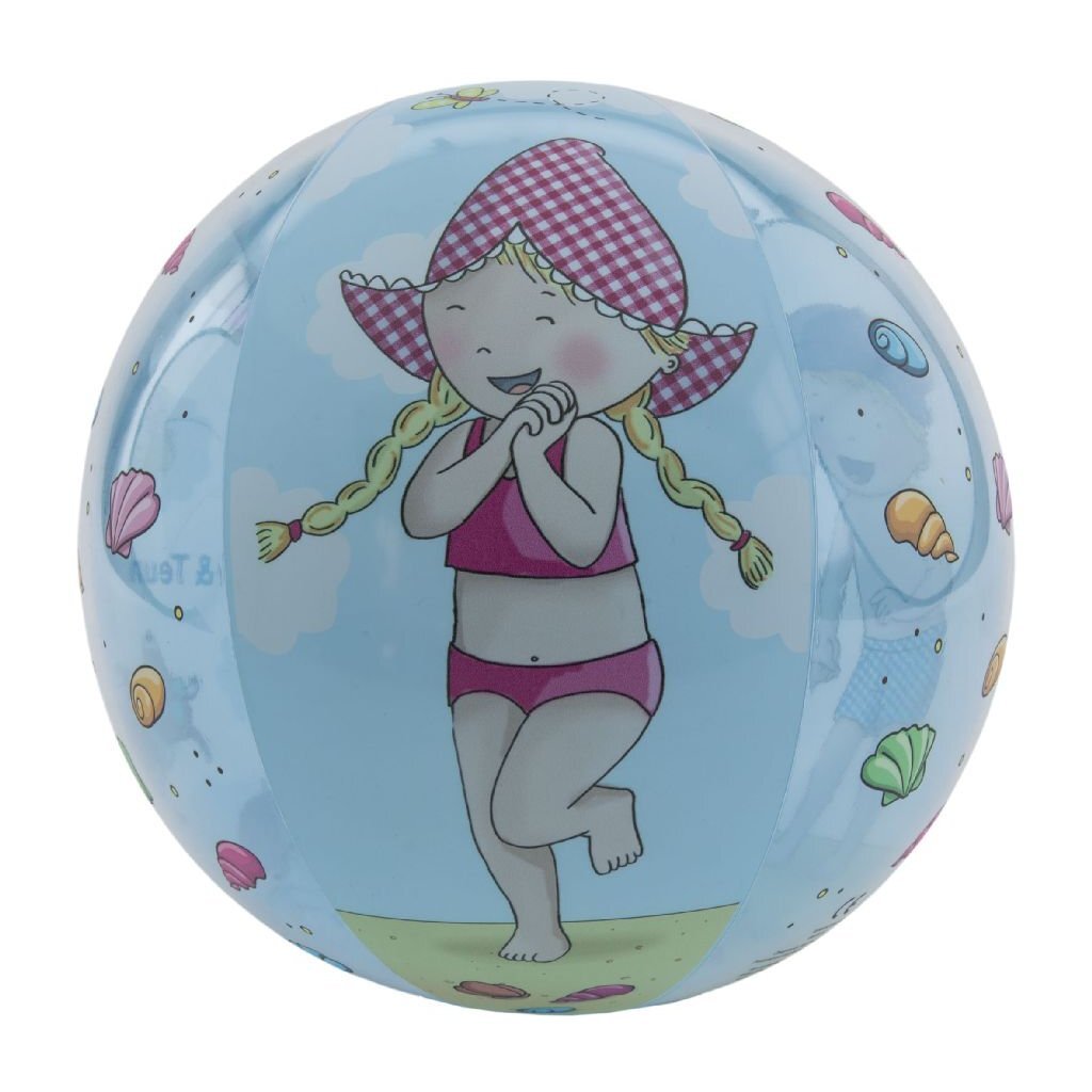 Fien & Teun Fien &Amp; Teun Strandbal 35 Cm Zomerpret/Waterpret Joy&Bloom