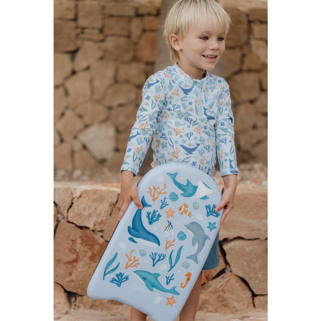 Little Dutch Ocean Dreams Kickboard Blauw Relaxen en Spelen Joy&Bloom
