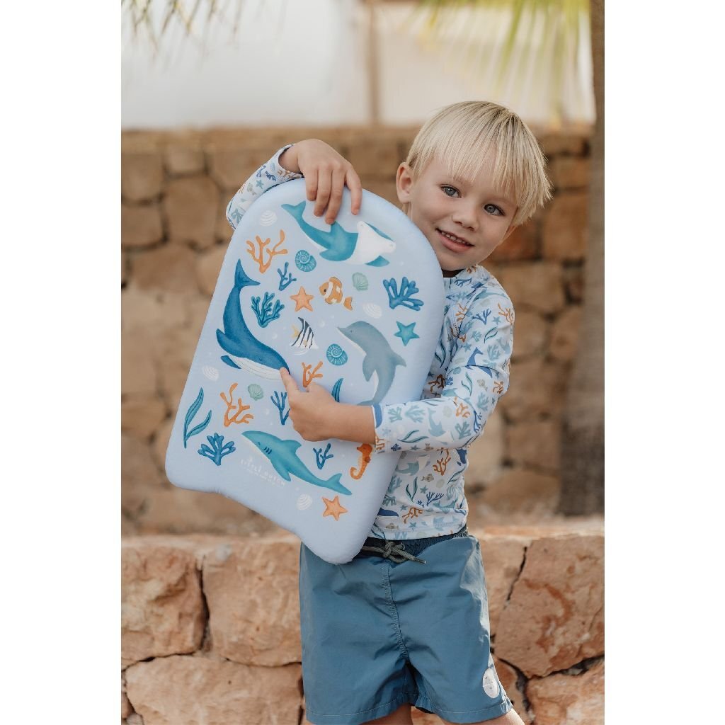 Little Dutch Ocean Dreams Kickboard Blauw Relaxen en Spelen Joy&Bloom