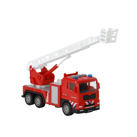 112 Brandweer Truck 1:32 + Licht En Geluid Default Title Brandweer Speelgoed Joy&Bloom