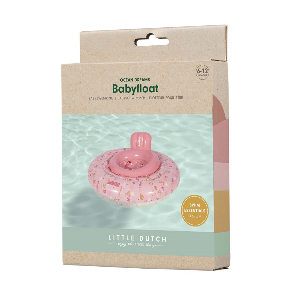 Little Dutch Ocean Dreams Babyfloat 67 Cm Roze Relaxen en Spelen Joy&Bloom