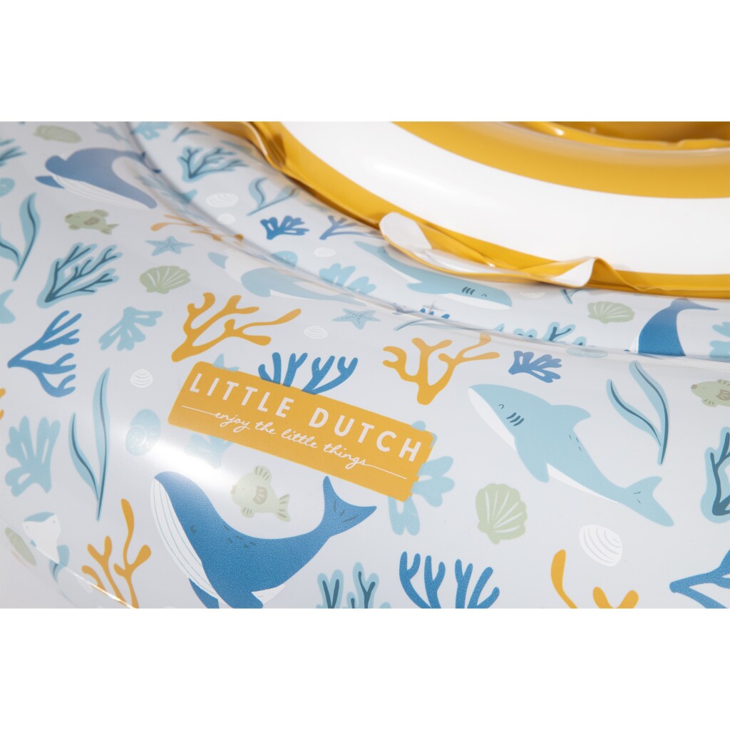 Little Dutch Ocean Dreams Babyfloat 67 Cm Blauw Relaxen en Spelen Joy&Bloom