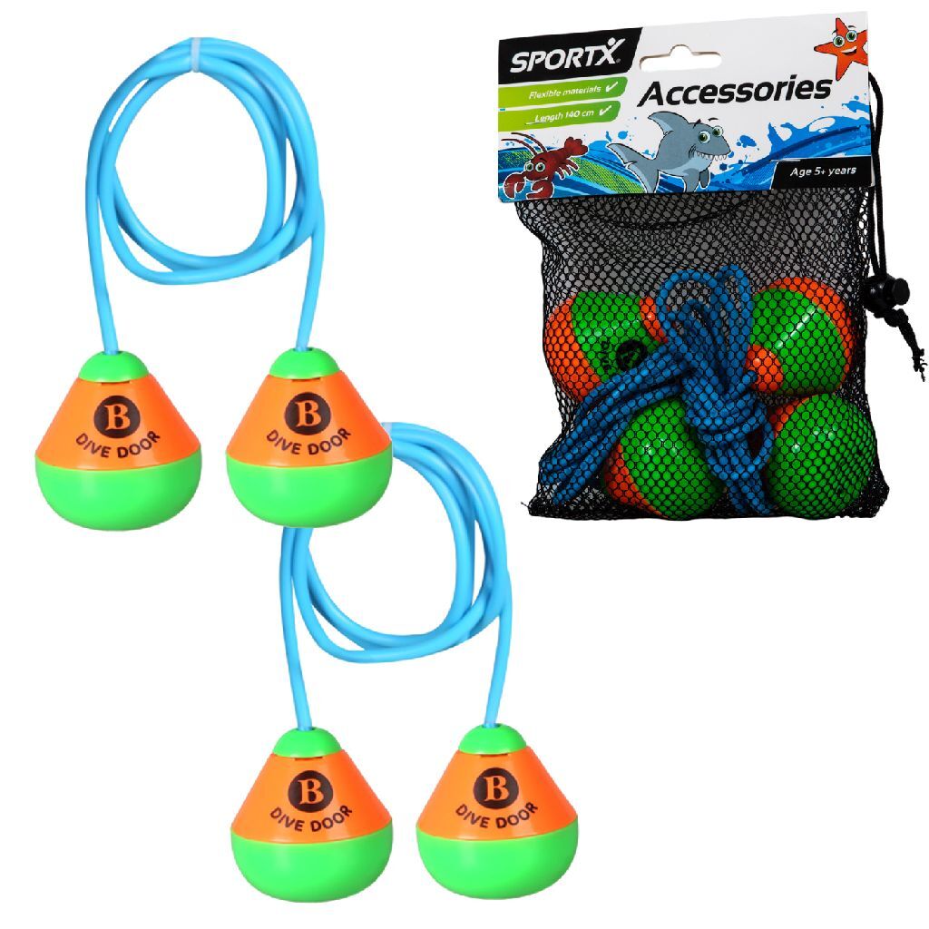 Sportx Duik Poortjes 2 Stuks Default Title Zomerpret/Waterpret Joy&Bloom