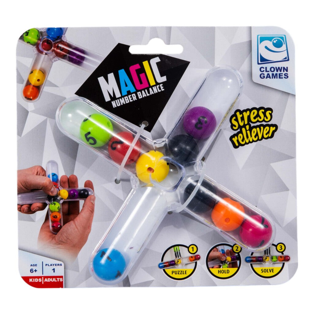 Clown Games Magic Puzzle Number Balance Game Actiespellen Joy&Bloom