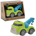Overige Merken Bioplastic Sleepwagen 18 Cm Blauw/Groen Default Title Auto's & Voertuigen Joy&Bloom