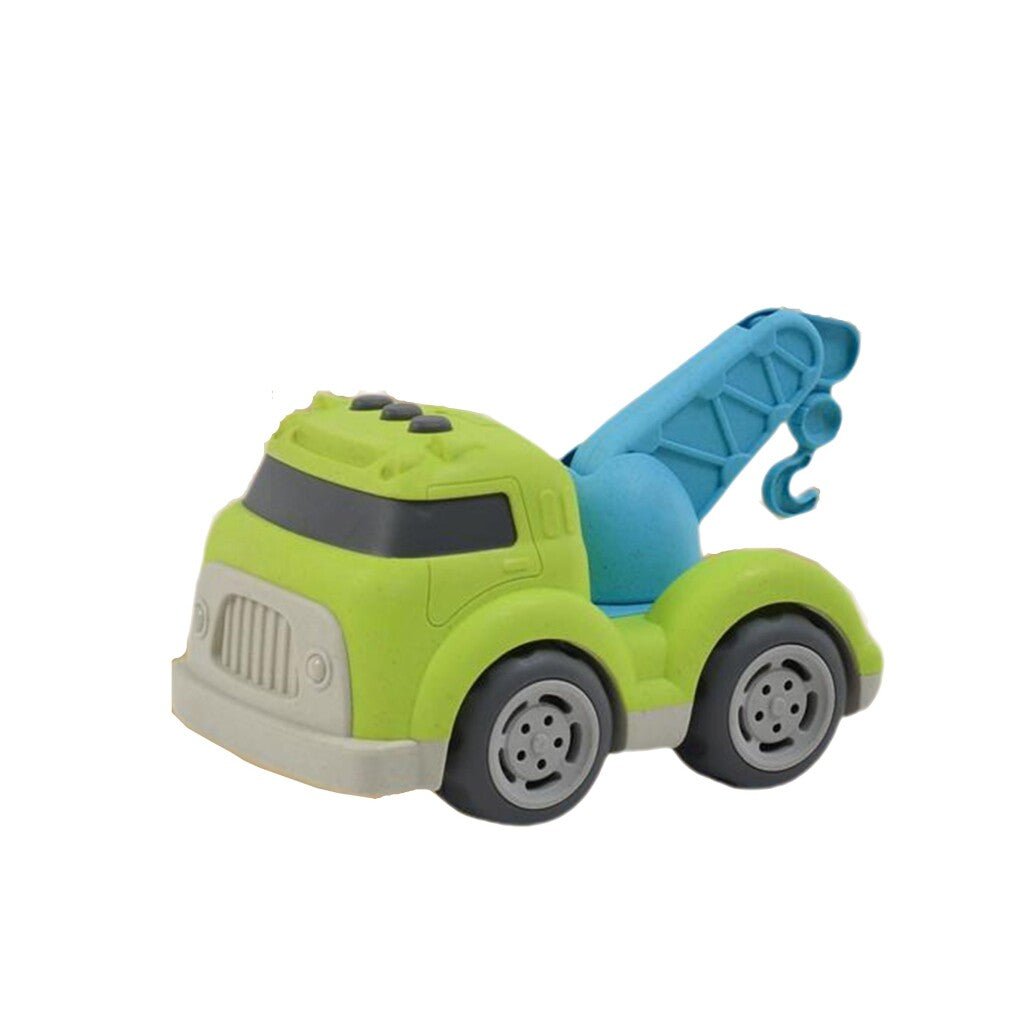 Overige Merken Bioplastic Sleepwagen 18 Cm Blauw/Groen Auto's & Voertuigen Joy&Bloom