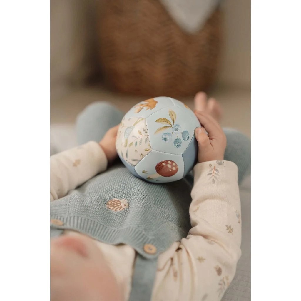 Little Dutch Forest Friends Softbal 10 Cm Blauw Pluche Speelgoed Joy&Bloom
