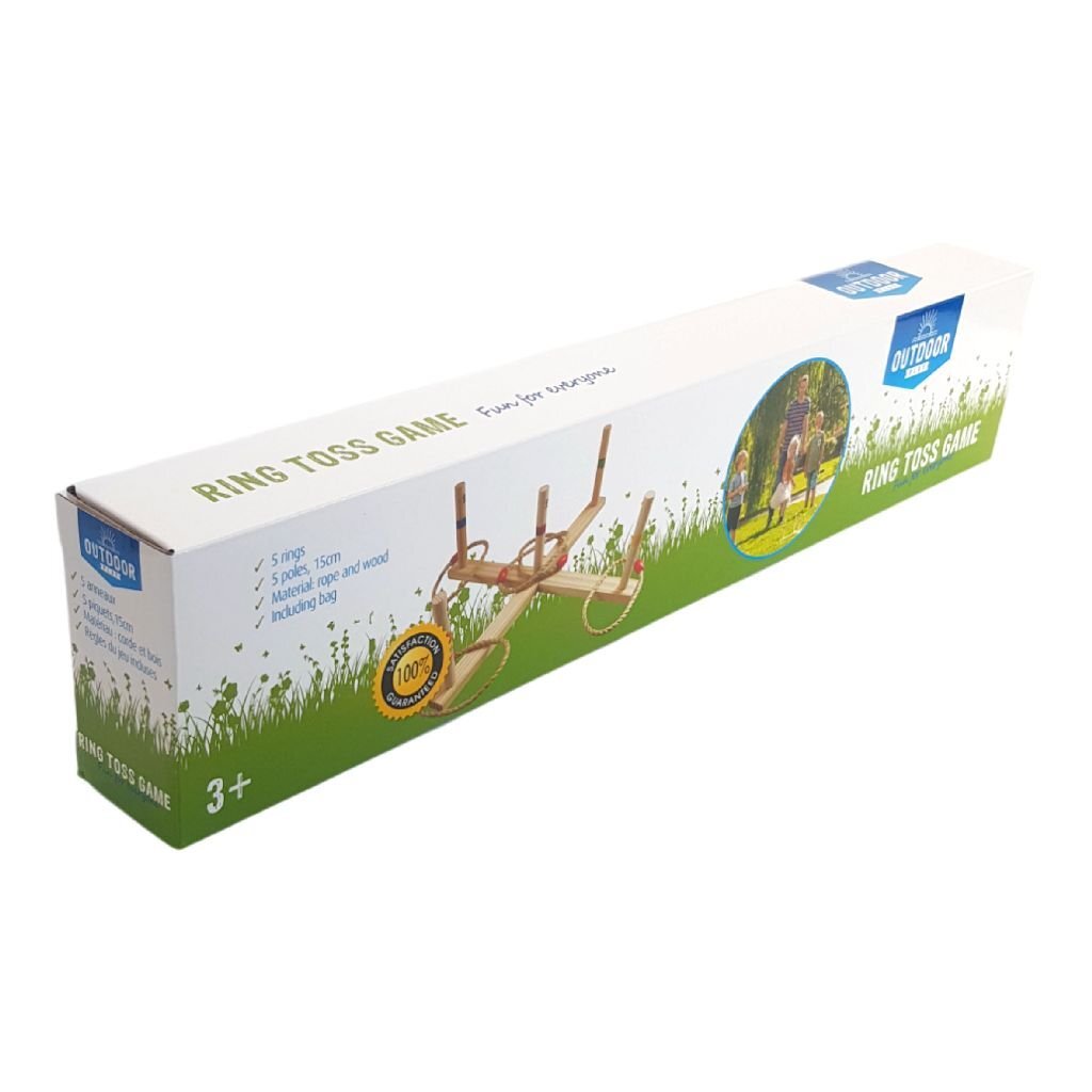 Outdoor Play Houten Ringwerpspel + Draagtas Diversen Joy&Bloom